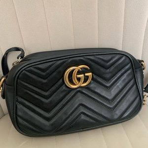 GG Marmont small matelassé shoulder bag